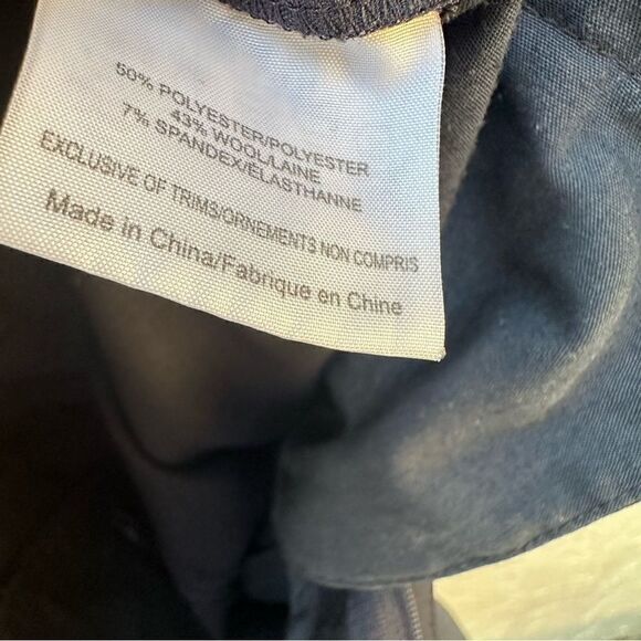 TORY BURCH Crop Pant Black Size 0 Stretch Office Business Casual Career - Picture 6 of 11